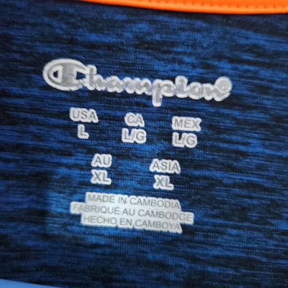 Champion Full Zip Performance Jacket Men’s Size Large - Picture 6 of 9